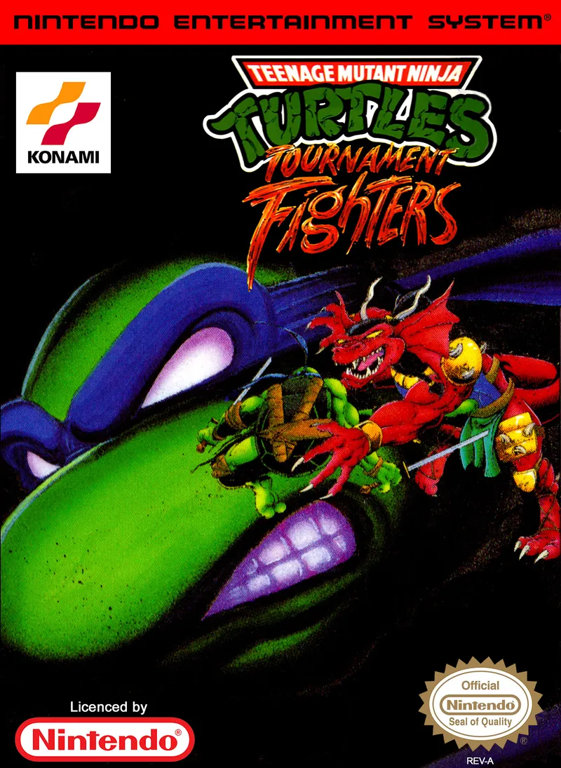 Teenage Mutant Ninja Turtles: Tournament Fighters box art
