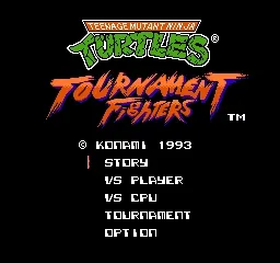 Teenage Mutant Ninja Turtles: Tournament Fighters screenshot