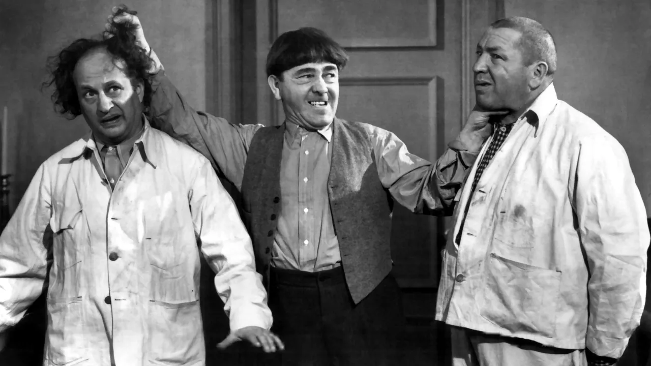Backdrop artwork for The Three Stooges