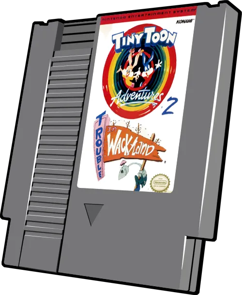 Tiny Toon Adventures 2: Trouble in Wackyland cart