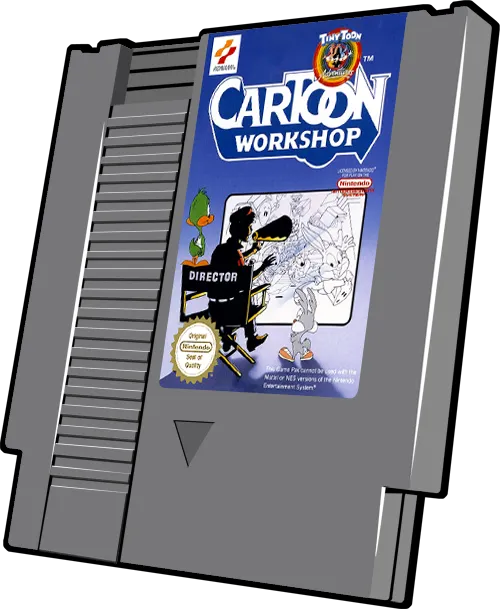 Tiny Toon Adventures Cartoon Workshop cart