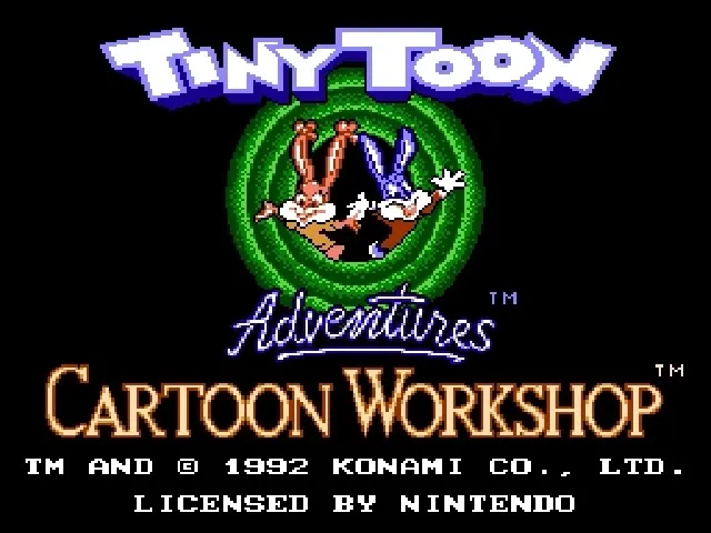 Tiny Toon Adventures Cartoon Workshop screenshot