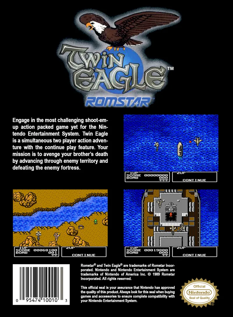 Twin Eagle box back