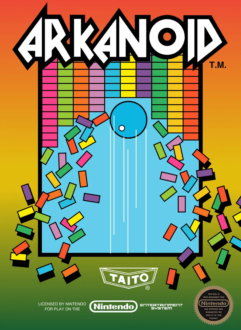 Arkanoid box art