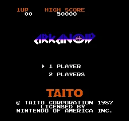 Arkanoid screenshot