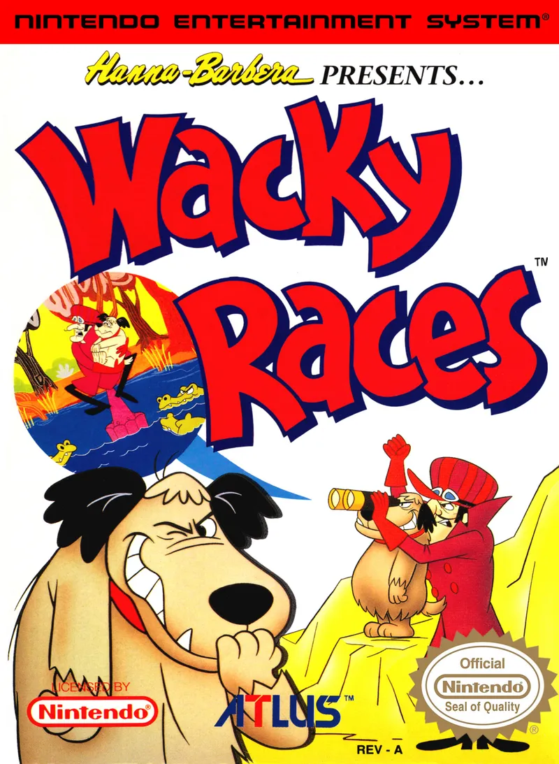 Wacky Races box art