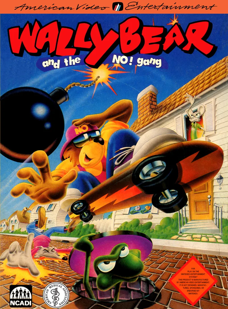 Wally Bear and the NO! Gang box art