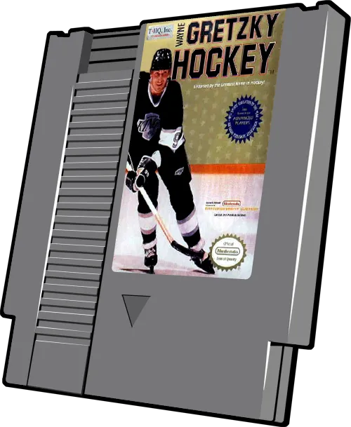 Wayne Gretzky Hockey cart