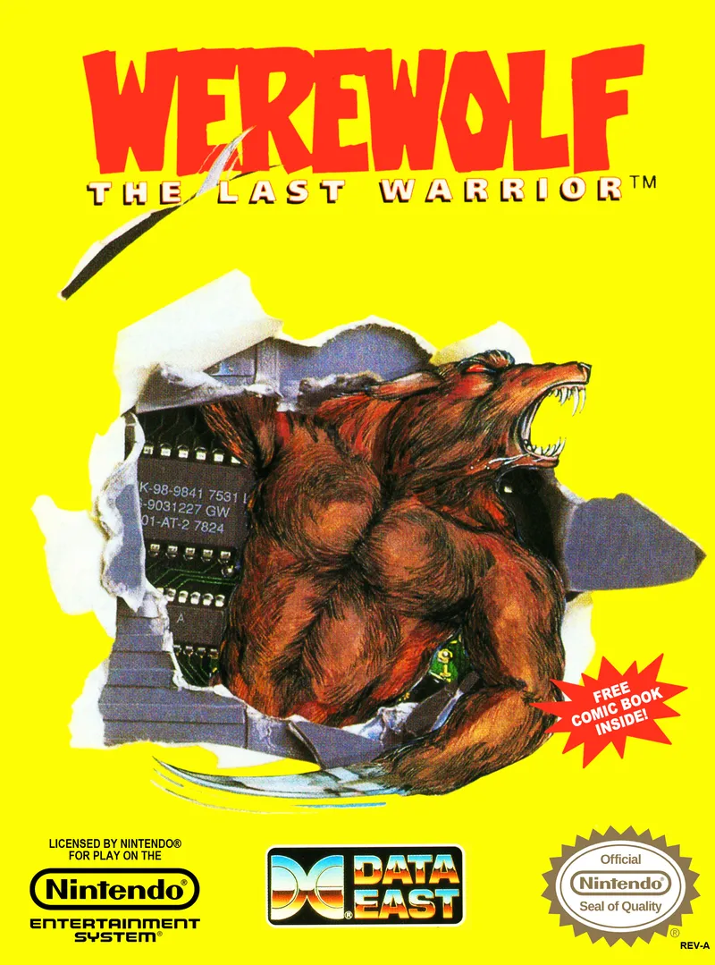 Werewolf: The Last Warrior box art