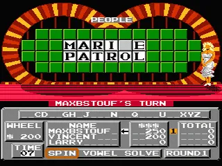 Wheel of Fortune: Family Edition screenshot