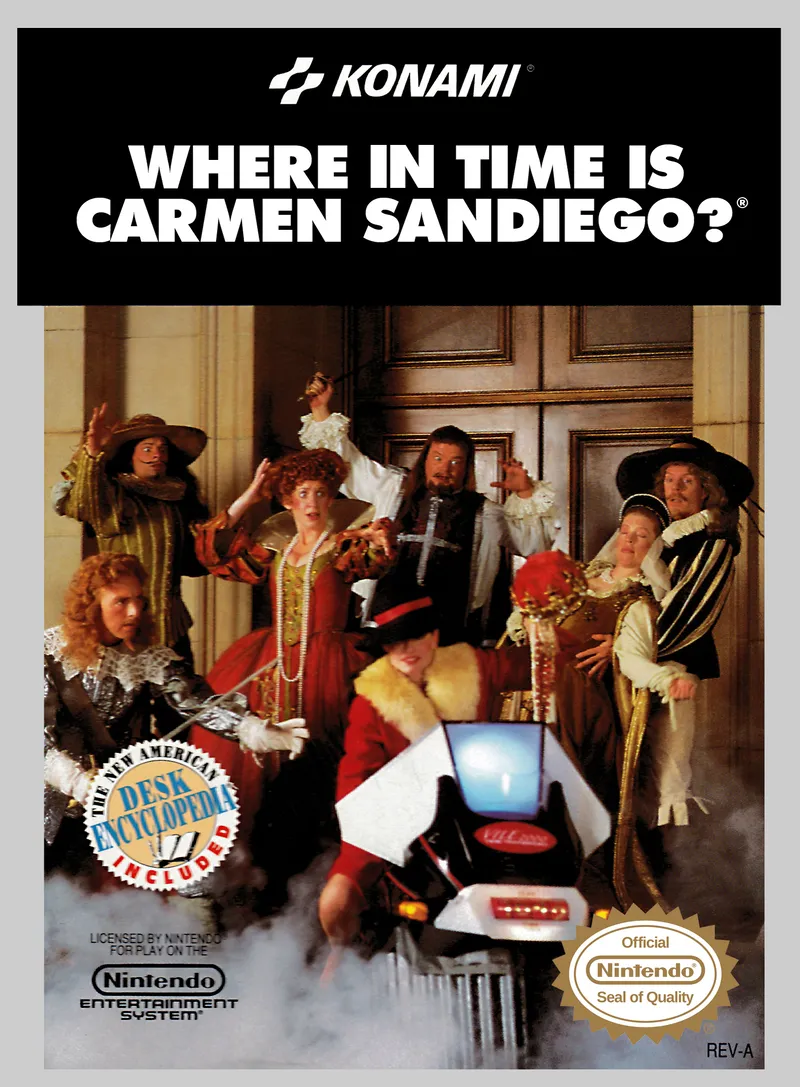 Where in Time Is Carmen Sandiego? box art