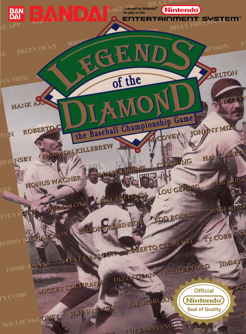 Legends of the Diamond: The Baseball Championship Game box art