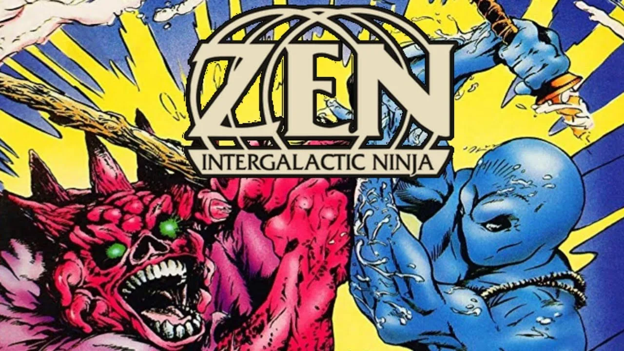 Backdrop artwork for Zen: Intergalactic Ninja