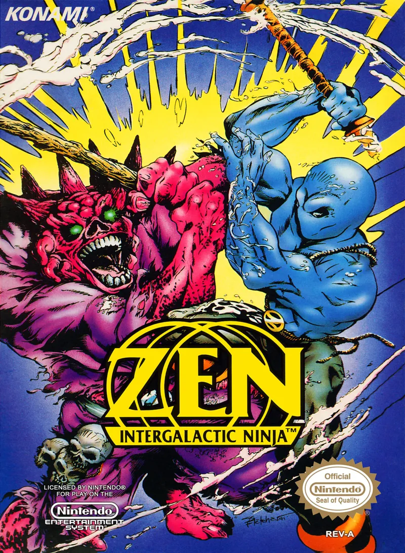 Zen: Intergalactic Ninja box art