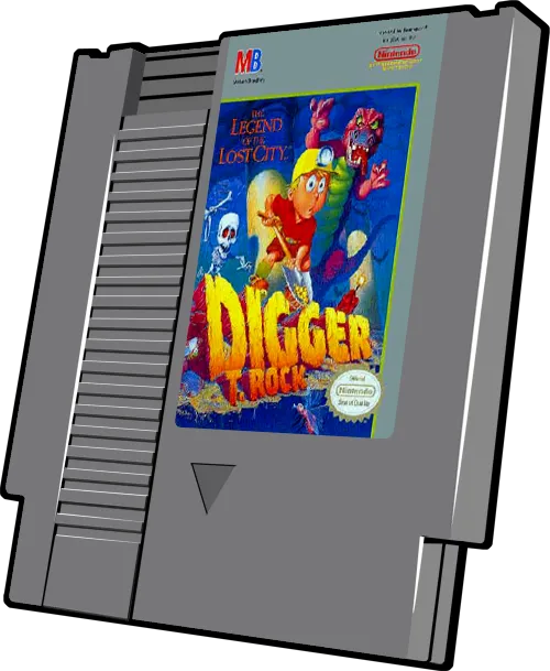 Digger T. Rock: The Legend of the Lost City cart