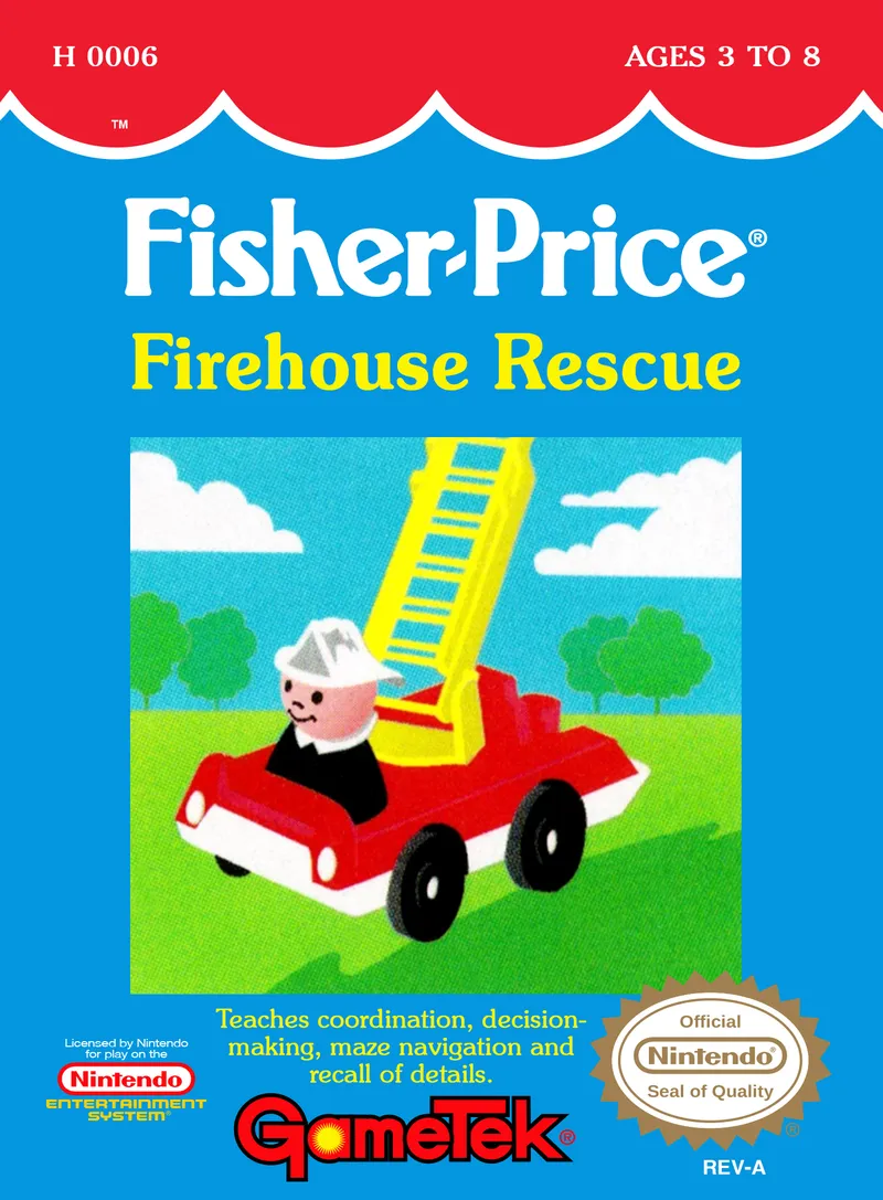 Fisher-Price: Firehouse Rescue box art