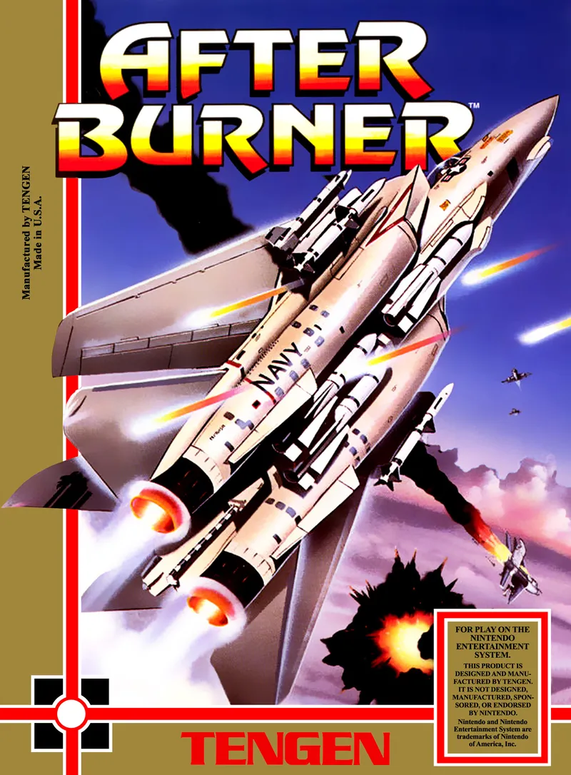 After Burner box art
