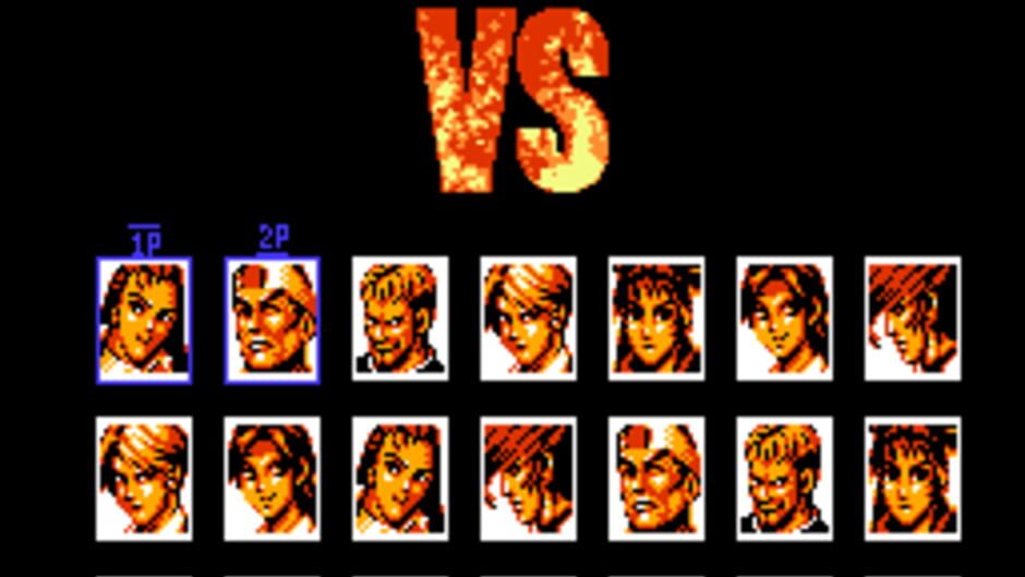 Backdrop artwork for The King of Fighters 96