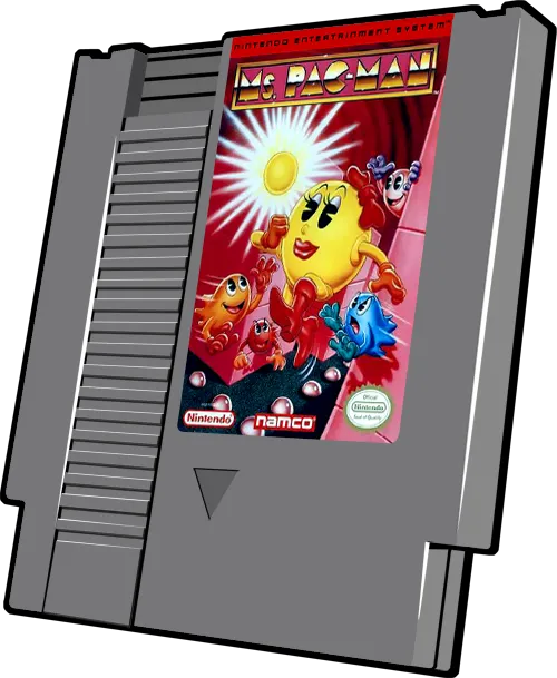 Ms. Pac-Man cart