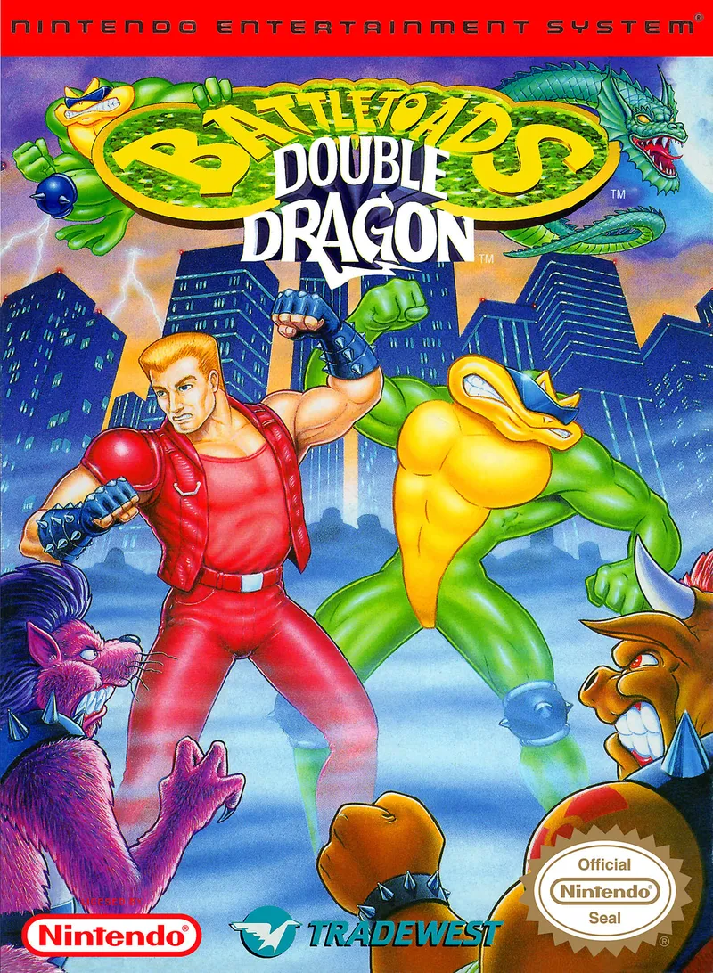 Battletoads / Double Dragon box art
