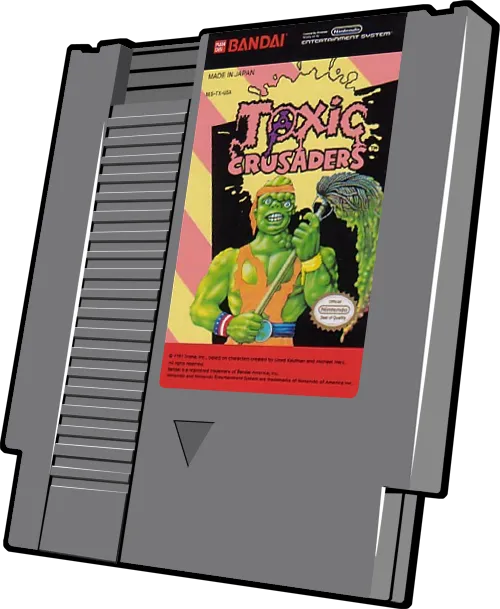 Toxic Crusaders cart