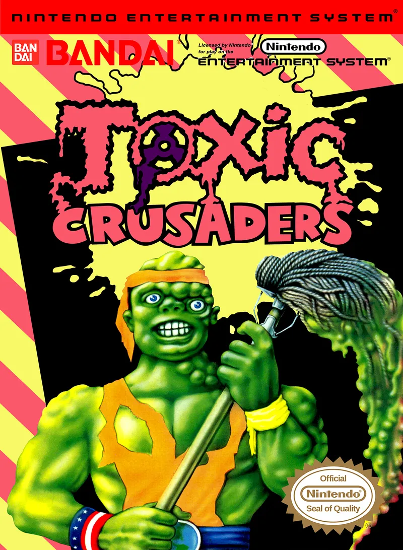 Toxic Crusaders box art