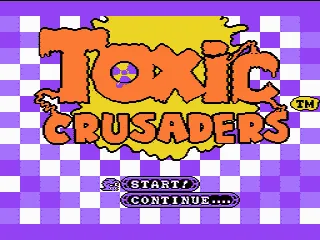 Toxic Crusaders screenshot
