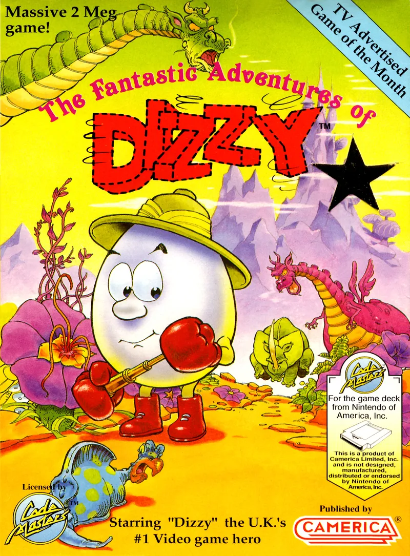 The Fantastic Adventures of Dizzy box art