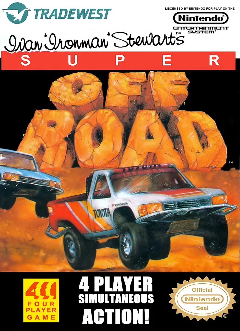 Ivan "Ironman" Stewart's Super Off Road box art