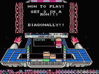 Backdrop artwork for Klax