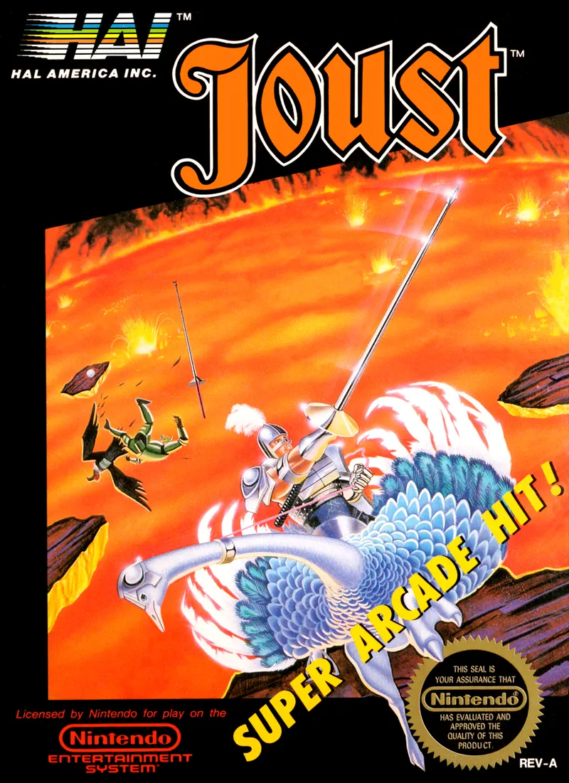 Joust box art