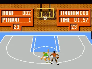 Backdrop artwork for Jordan Vs Bird: One on One