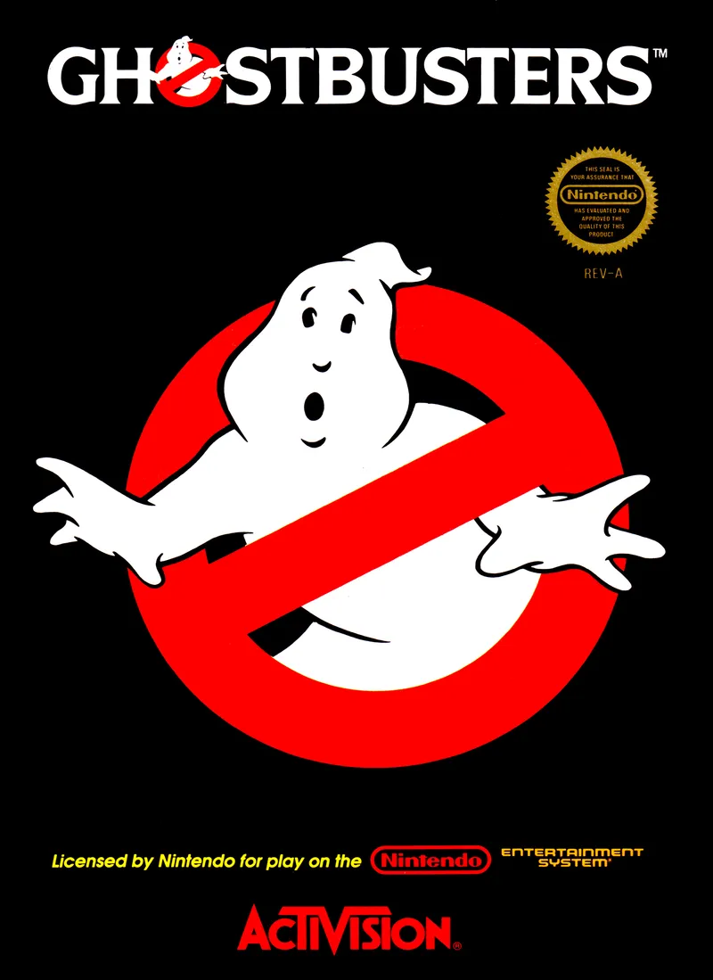 Ghostbusters box art
