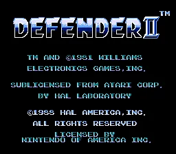 Defender II screenshot
