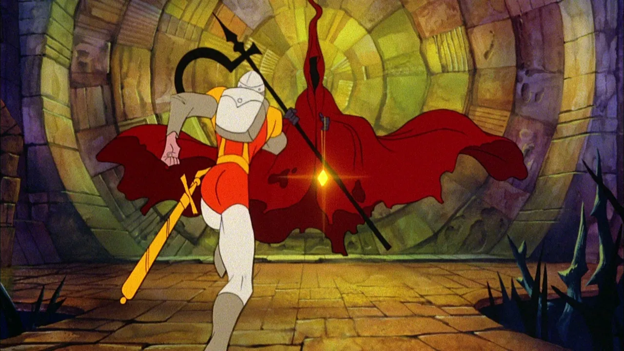 Backdrop artwork for Dragon's Lair