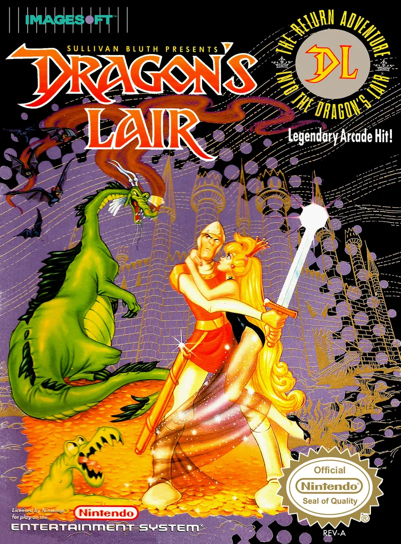 Dragon's Lair box art