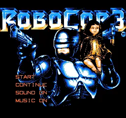 RoboCop 3 screenshot