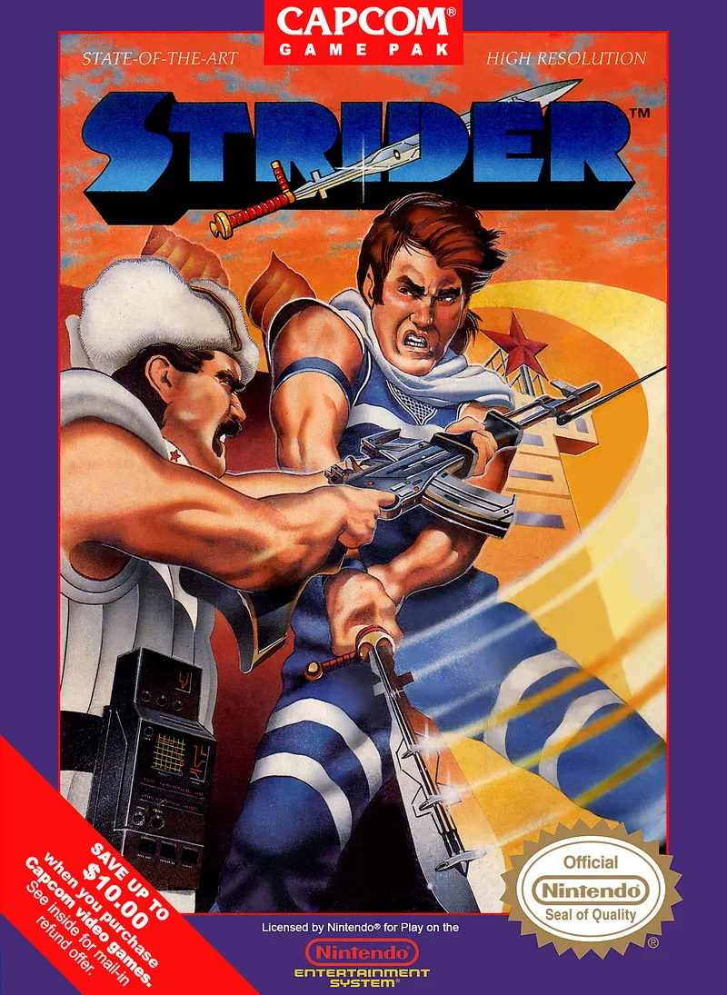 Strider box art