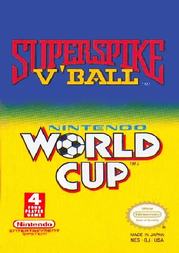 Super Spike V'Ball / Nintendo World Cup box art