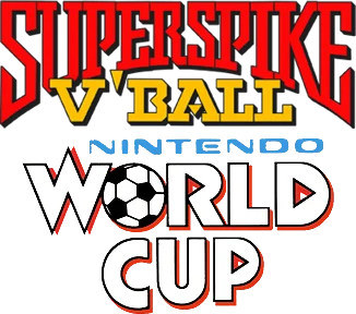 Super Spike V'Ball / Nintendo World Cup logo