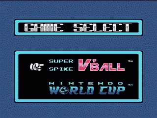 Super Spike V'Ball / Nintendo World Cup screenshot
