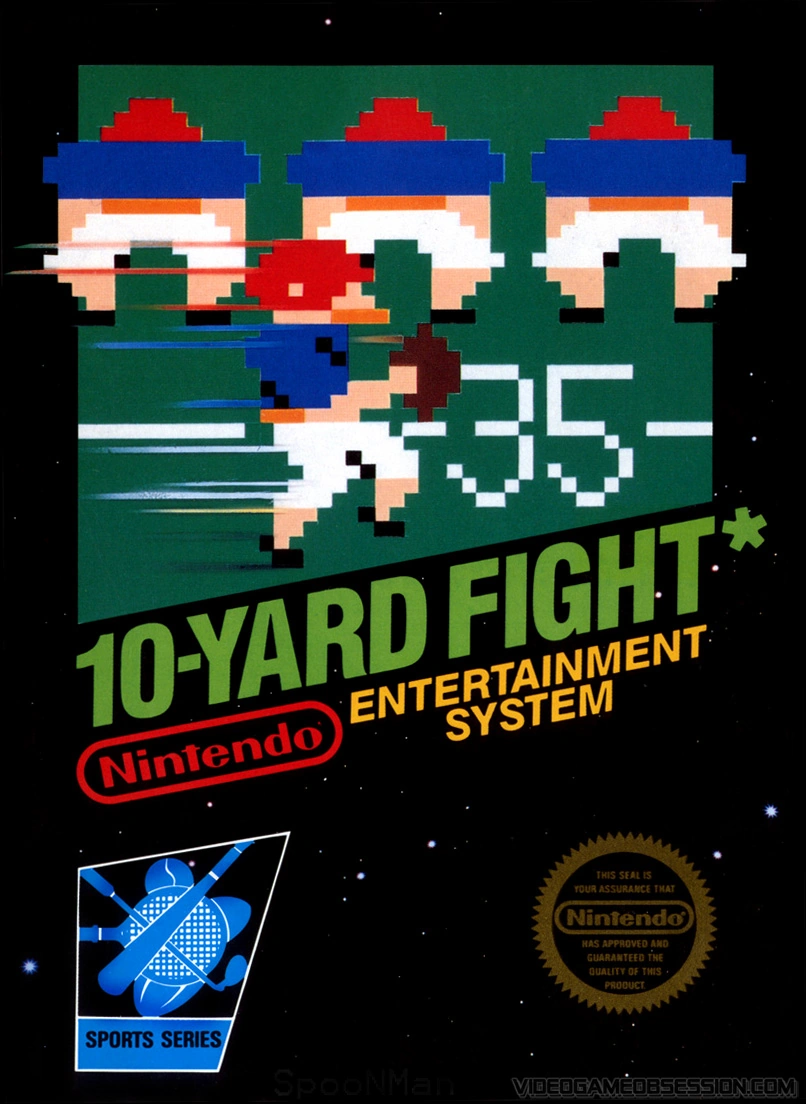 Backdrop artwork for 10-Yard Fight