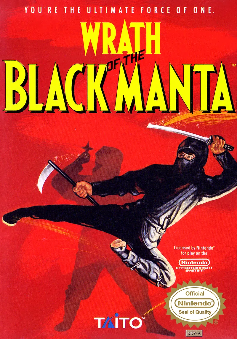 Wrath of the Black Manta box art
