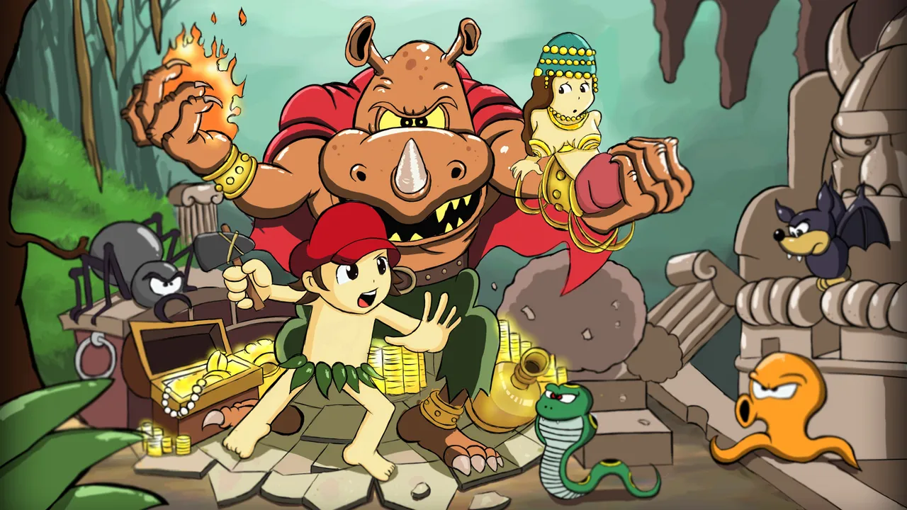 Backdrop artwork for Adventure Island