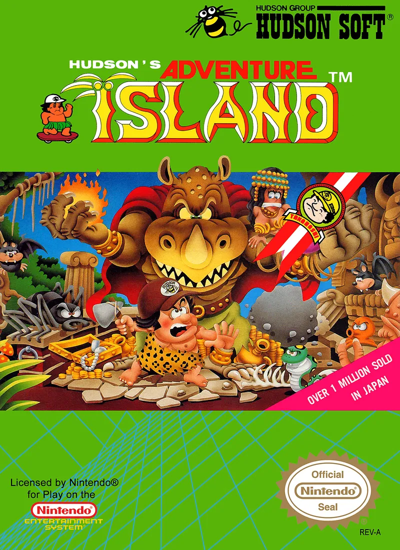 Adventure Island box art
