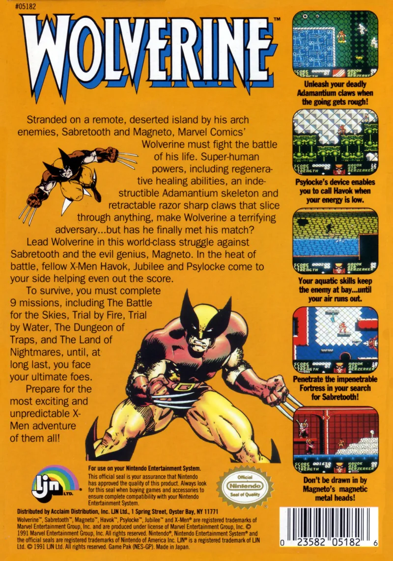 Wolverine box back