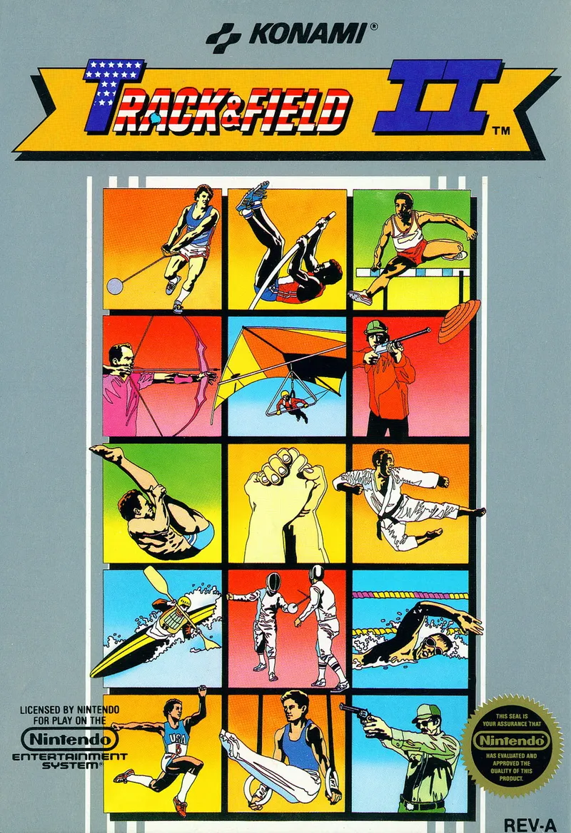 Track & Field II box art