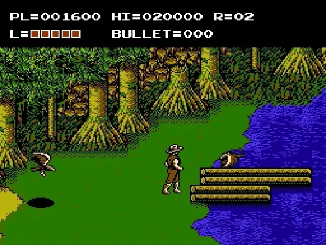 Backdrop artwork for The Adventures of Bayou Billy