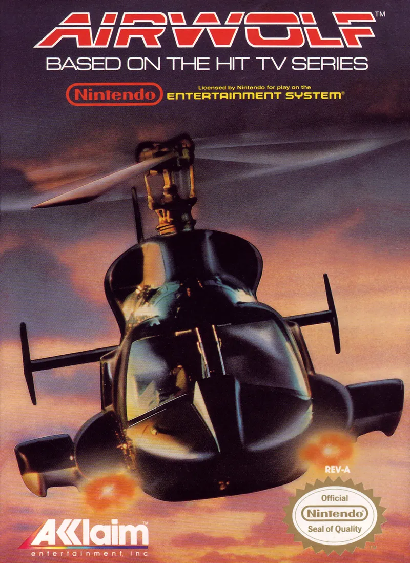 Airwolf box art