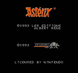 Astérix screenshot